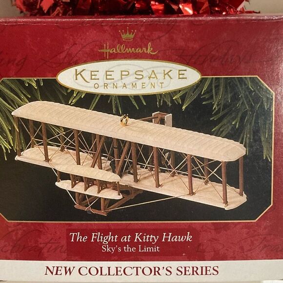 The Flight at Kitty Hawk: Sky's the Limit 1997 Hallmark Keepsake Ornament NIB - Picture 5 of 5